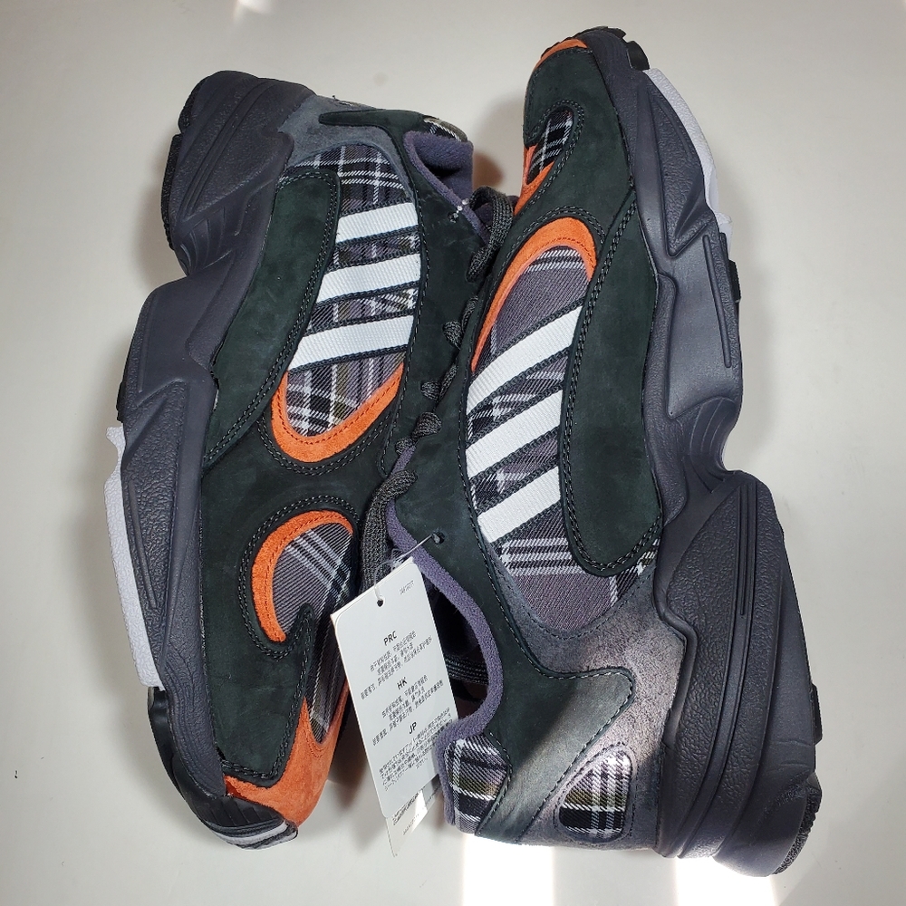 Adidas Yung-1 Plaid EF3967 men size 7 and 8